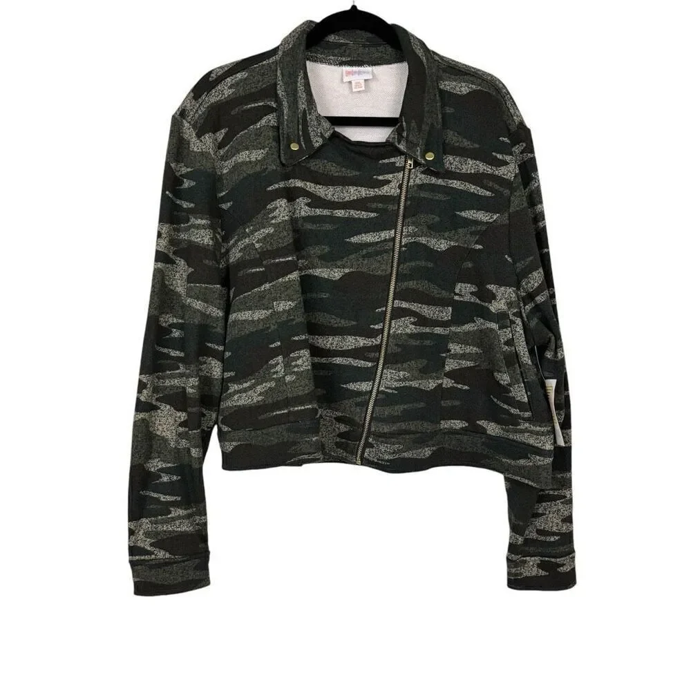 Lularoe Presley Moto Jacket - Size 3XL
